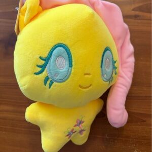 Yellow & Pink Plush - with suction cup
